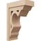 Ekena Millwork 9"W x 18"D x 27"H Classic Sheridan Rough Cedar Woodgrain TimberThane Corbel, Primed Tan CORUR09X18X27SHERCPR - alternate 1